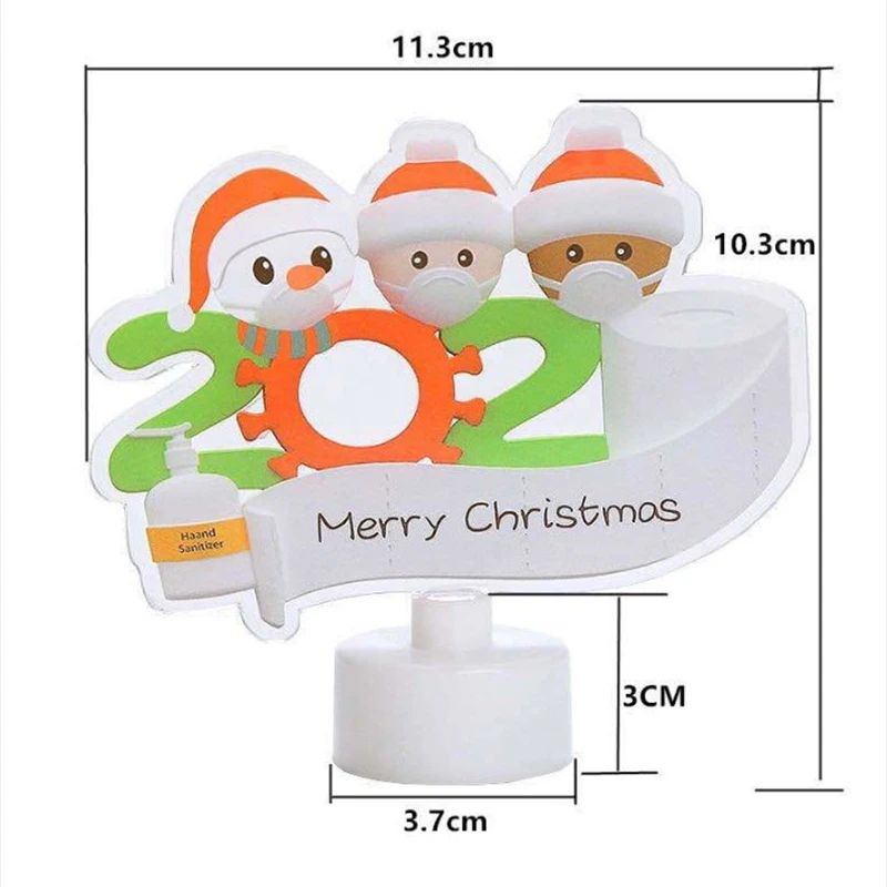 

Colorful LED Decorative Lights New Year Christmas Decorations Ornament Family Party Supplies Home Decor PAK55