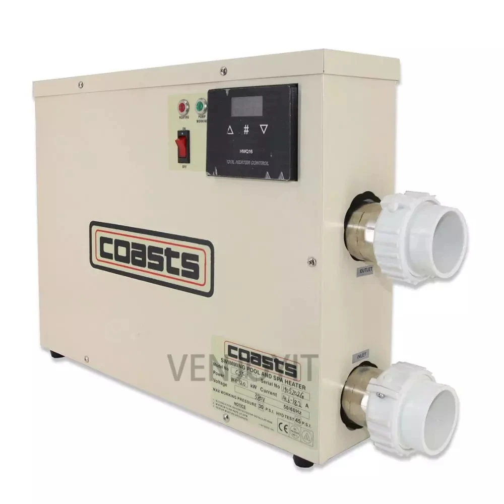 

5.5KW Water Heater for Swimming Pool & bathtube Thermostat 220v/380v Brand New