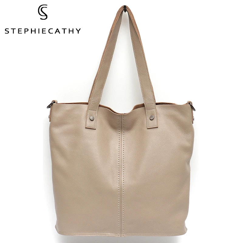 Женская сумка тоут из натуральной кожи с ручками и плечевым ремнём| |