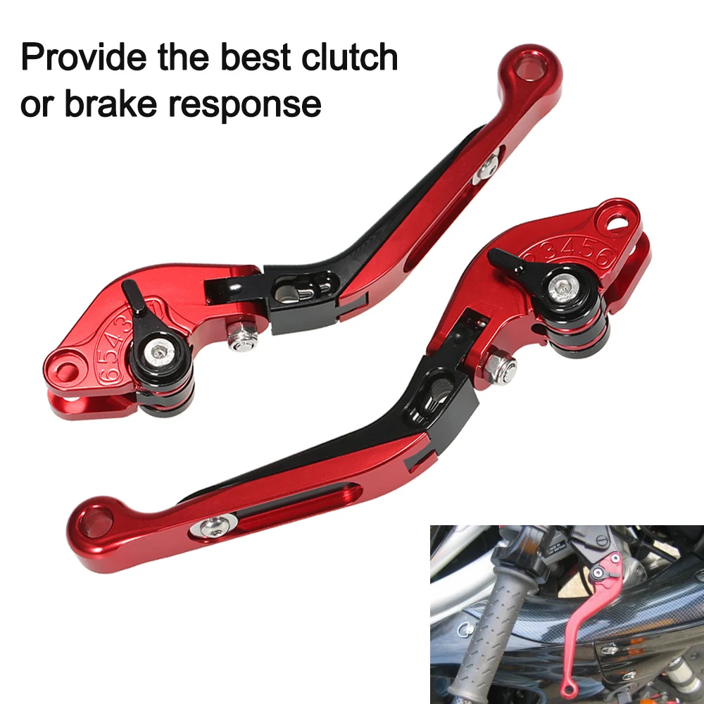 Короткие Рычаги Тормозная система сцепления для Kawasaki NINJA 650R ER 6F 6N 2009 2016 400R 2011 VERSYS