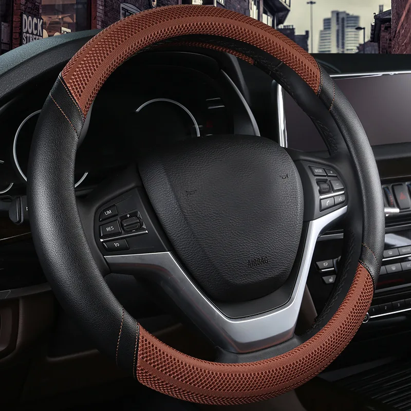 Чехол на руль женский красный 15 дюймов Универсальный круглый чехол из