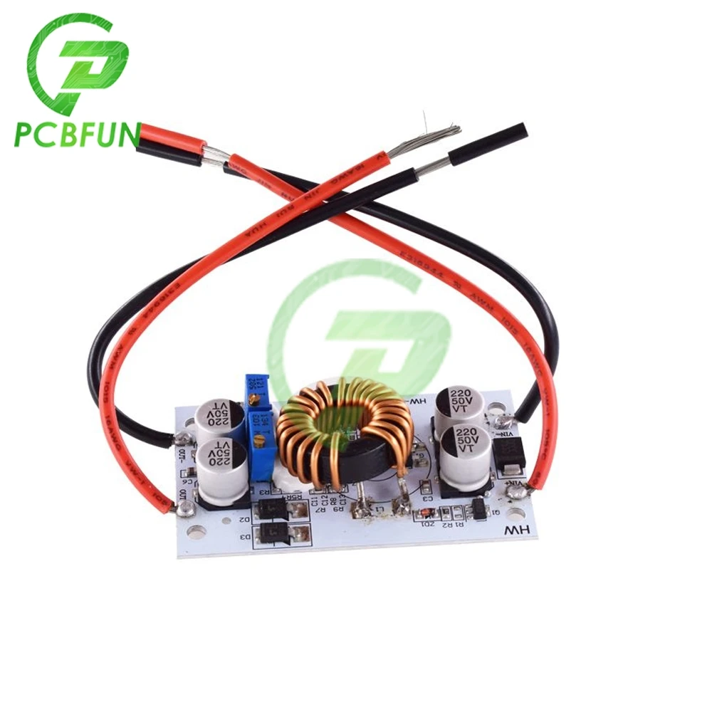 DC 500W 250W 10A Boost Constant Current Module Non-isolated Step Up Converter Board 150KHz LED Driver Power Supply for Arduino