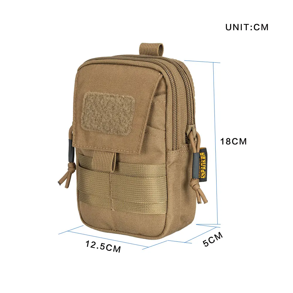 Отличные Элитные бизань тактические наружные EDC Поясная Сумка Molle военный инструмент Васит телефон деньги мешок для бега сумки