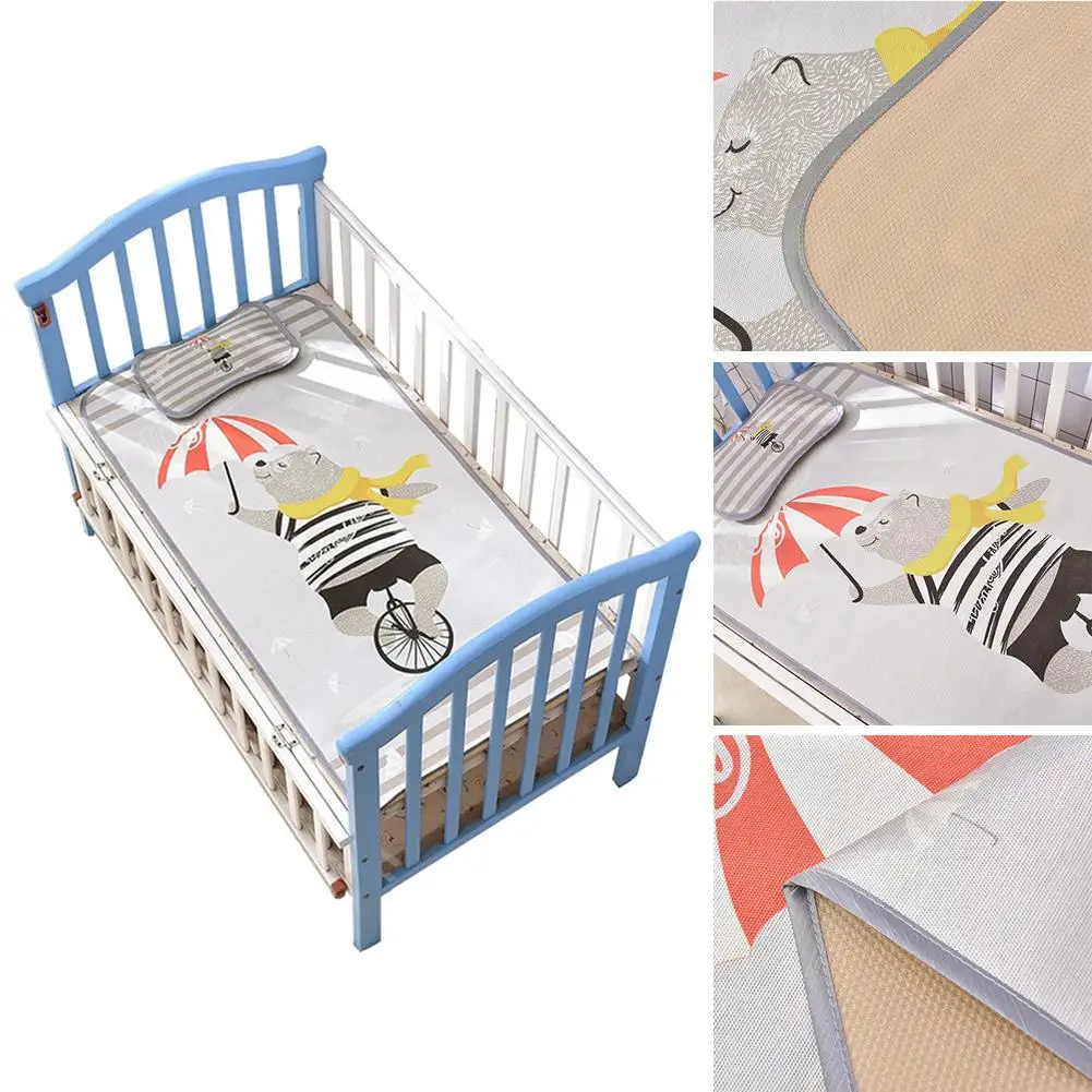 Детский коврик пазл с цифровым принтом складной из вискозы для ползания комплект