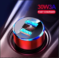 olaf qc 3 0 dual fast charger 5v 3 1a car charger for iphone x xr samsung galaxy note 10 9 usb car charger phone charge adapter