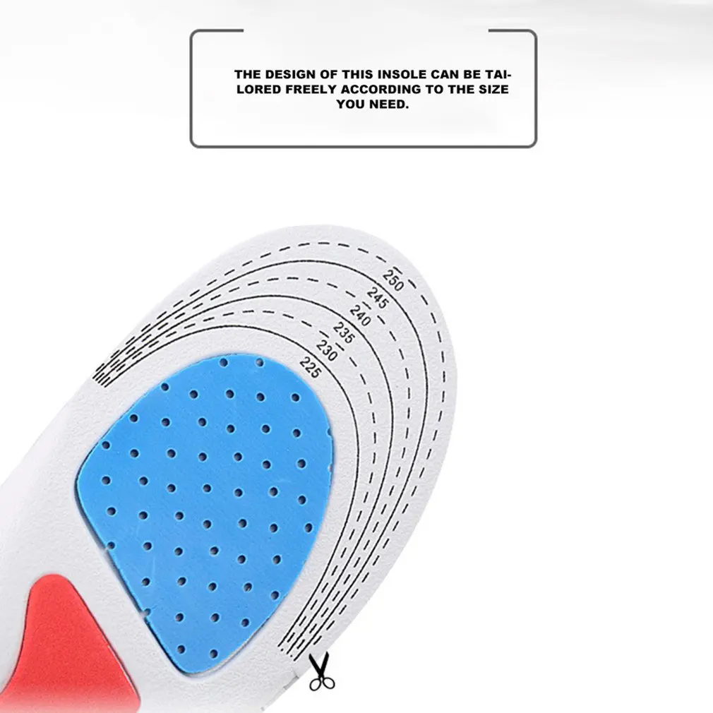 

Breathable Shock Absorber Insoles For Men And Women Deodorant Sweat-Absorbent Sports Insoles Eva Insoles
