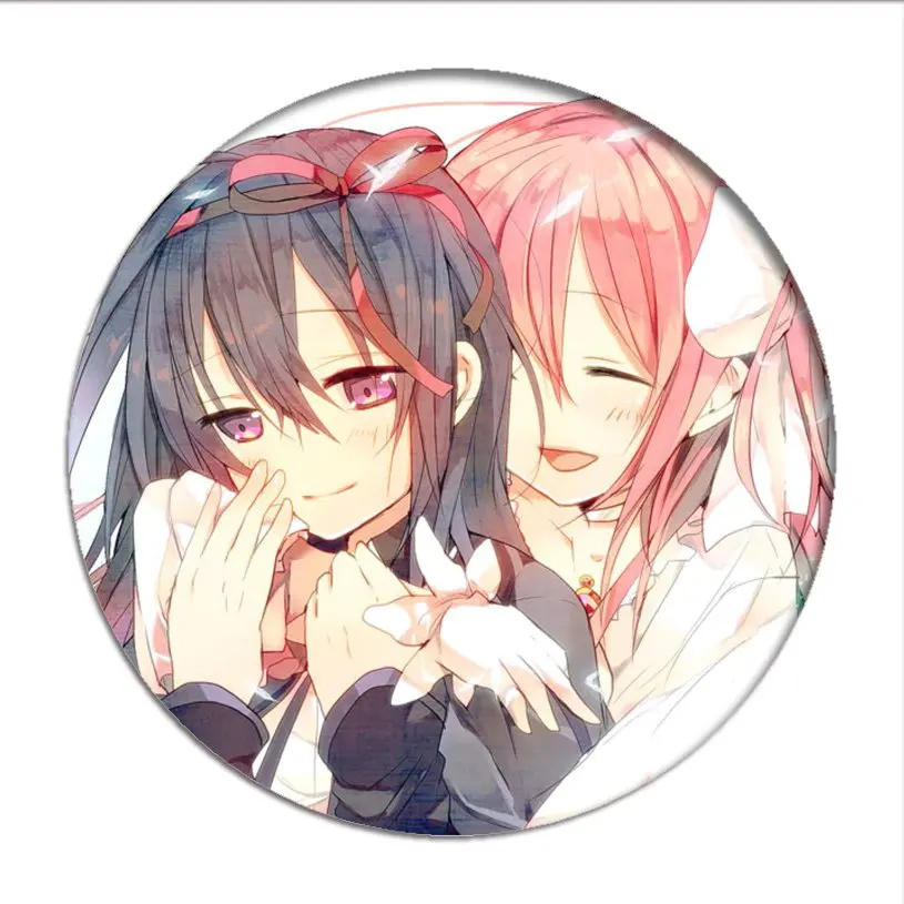 Puella Magi Madoka Magica Косплей рюкзак значки Kaname брошь значок Akemi Homura коллекция