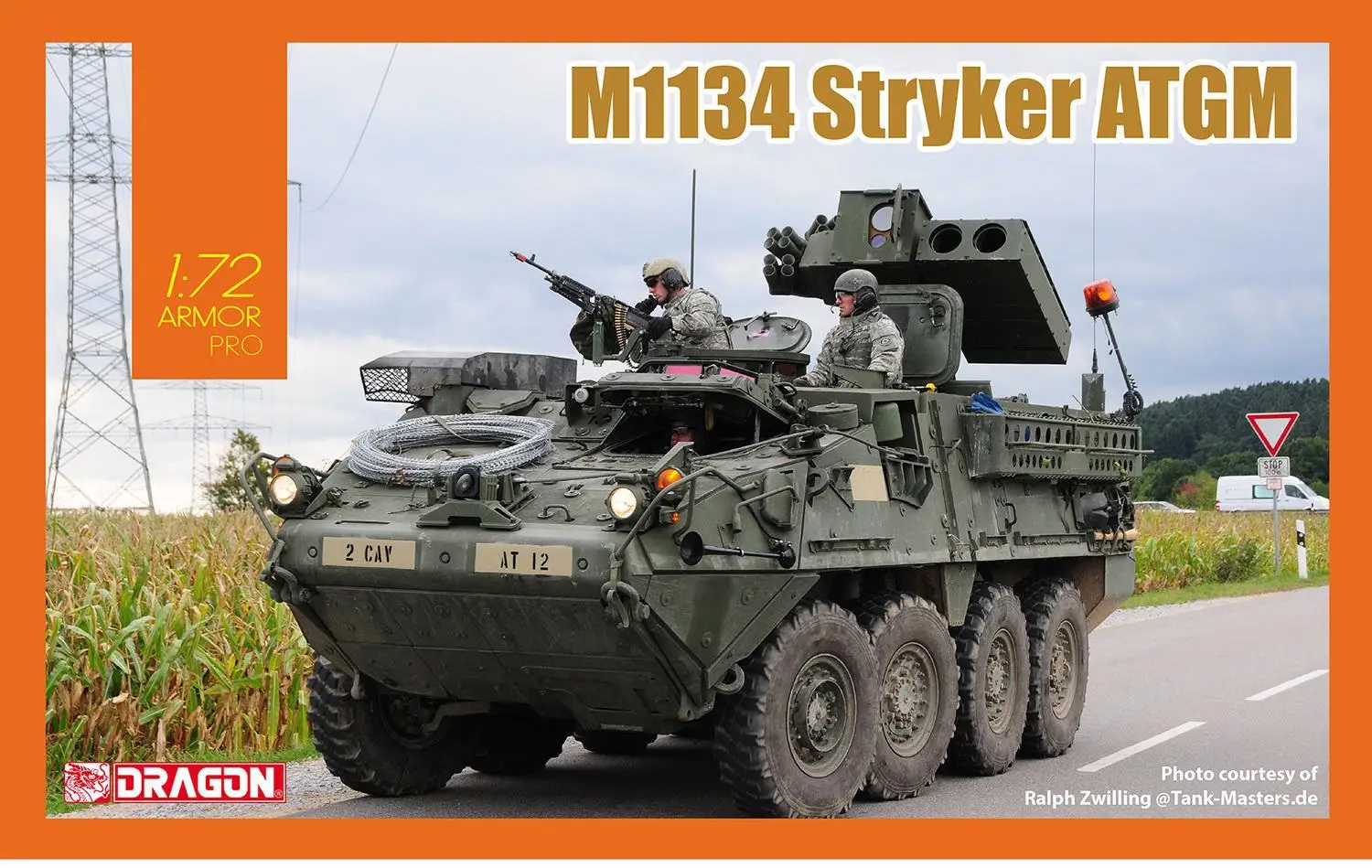 Набор моделей Dragon 7685 в масштабе 1:72 M1134 Stryker ATGM |