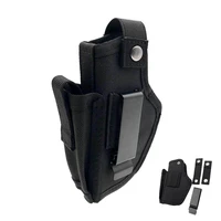 tactical compact right left hand pistol holster nylon concealed handgun waist belt holster magazine pouch hunting accessories