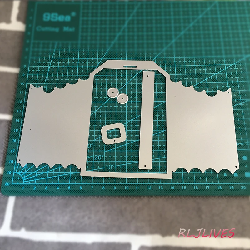 Санта костюм Тег Металлические трафареты для пресс формы DIY Скрапбукинг фото