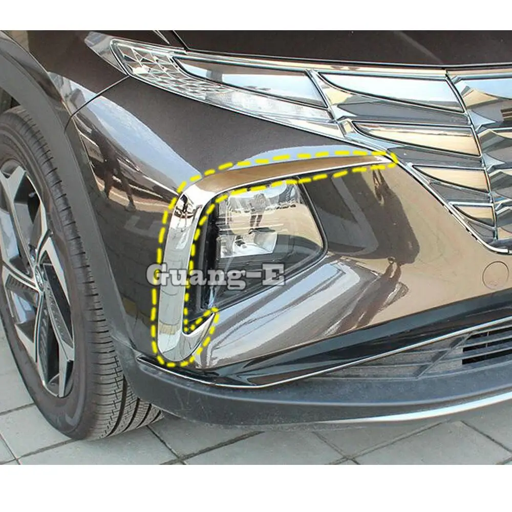 

Автомобильный Стайлинг передняя противотуманная бровь/отделка светосветильник лампа рамка наклейка отделка крышка решетка гриля Запчаст...