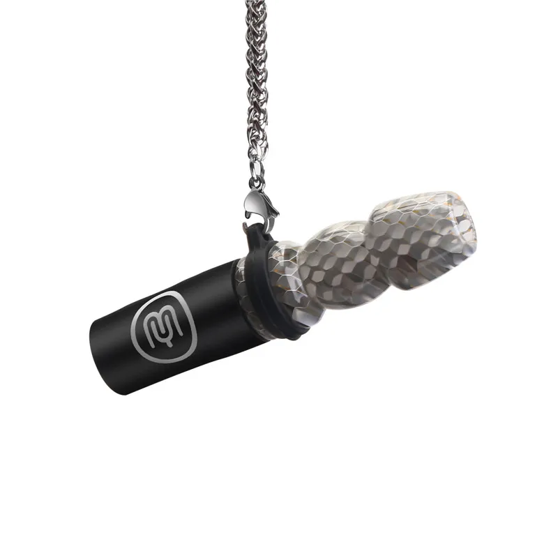 Многоразовый мундштук кальяна с наконечниками из нержавеющей цепочки для