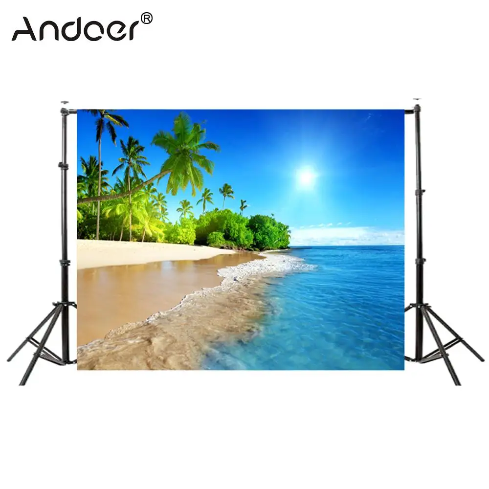 Фон для фотосъемки с изображением пляжа и морских пейзажей|Фон фотосъёмки| |