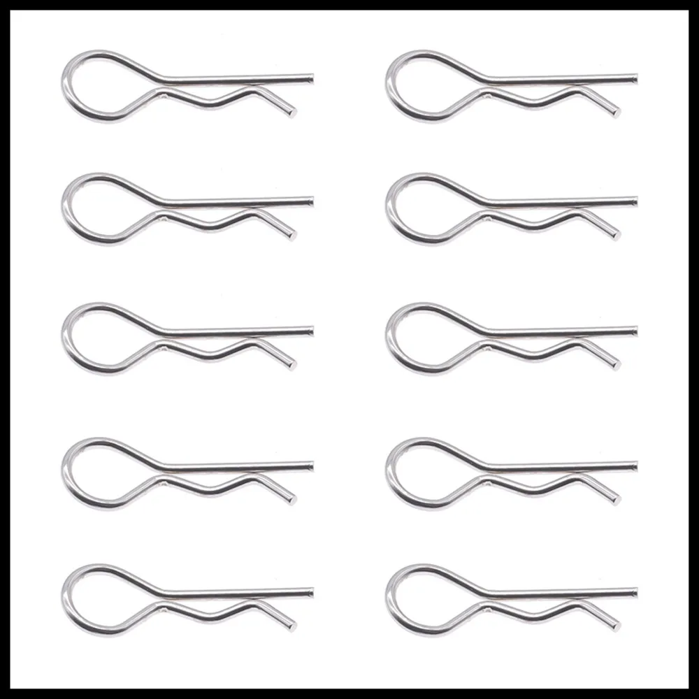 

8pcs/set steel body clips for rc hobby model car 1-10 ECX 2WD series upgraded hop-up parts
