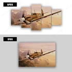 Постер на холсте с изображением истребителя круфайера Mk Va Brown Ww2