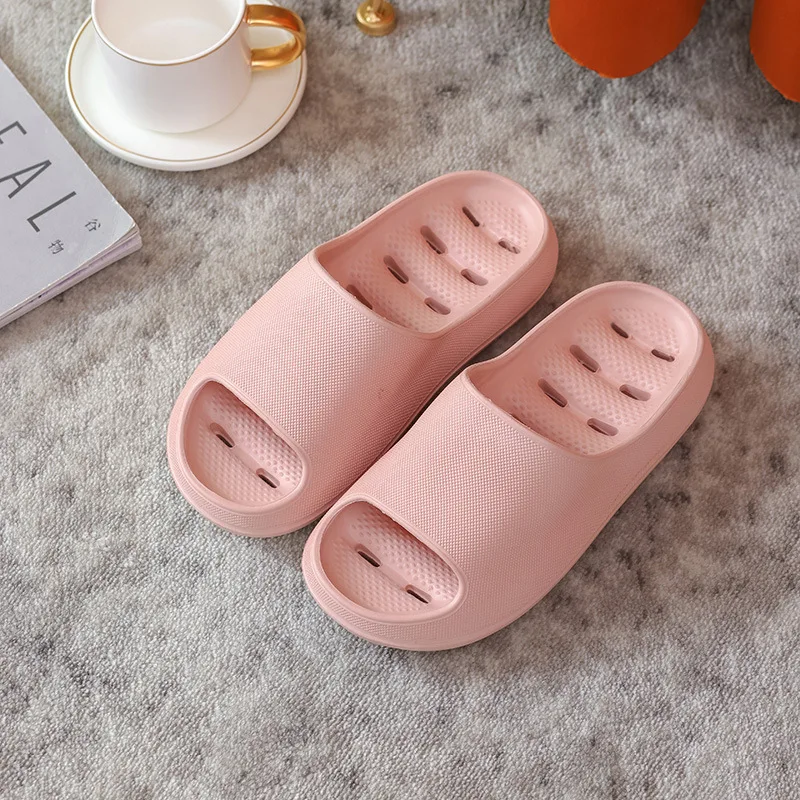 Сланцы женские на толстой нескользящей подошве сланцы для дома и ванной шлепанцы