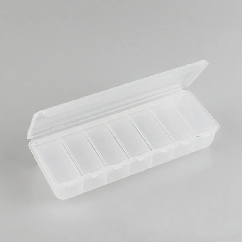 1 шт. Дорожный Чехол для таблеток портативный 7-дневный контейнер лекарств