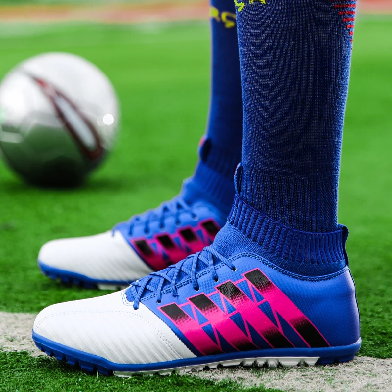 Мужские фубольные бутсы Futsal хард корт футбольные ботинки для бега домашние носки бутсы тренажер дешевые Botas Chuteira обувь для футзала человек