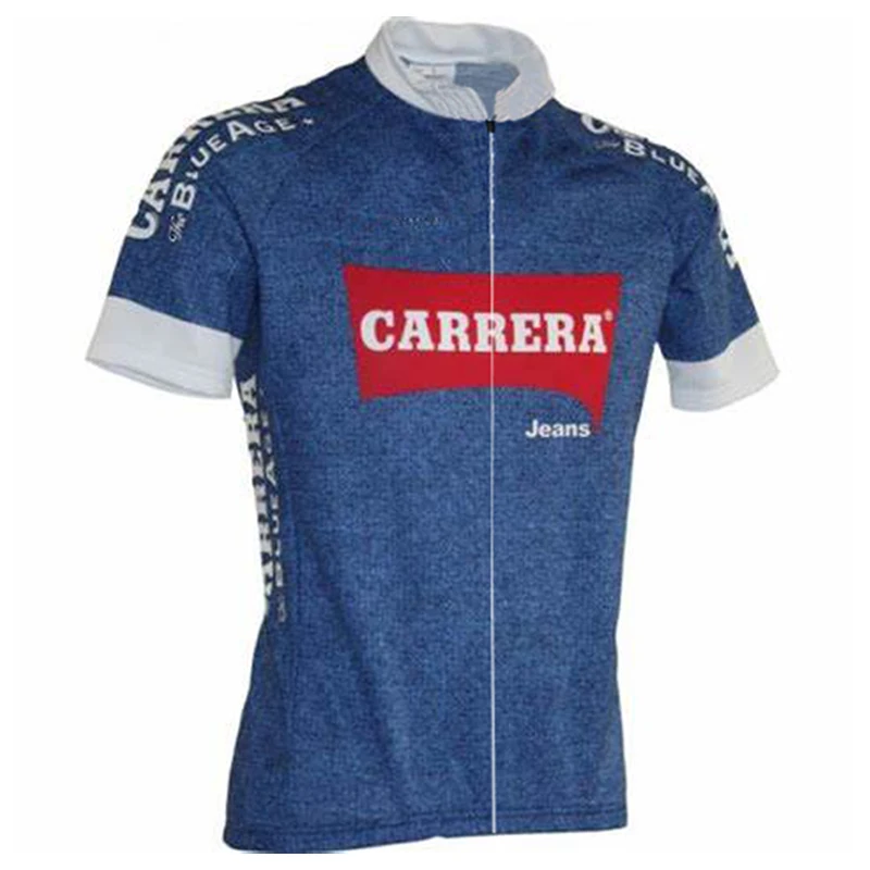 Мужской трикотажный костюм в стиле ретро с коротким рукавом для велоспорта |