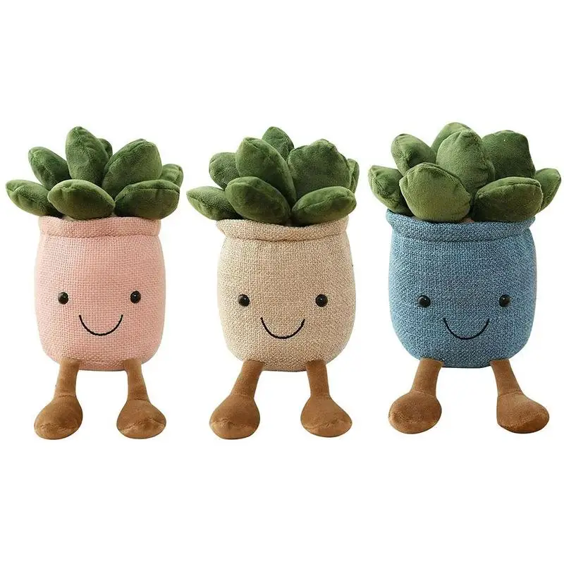 

Simulation Tulip Plants Plush Toys Room Decor Stuffed Creative Potted Flowers PP Cotton Pillow Soft Doll For Kids Birthday Gift