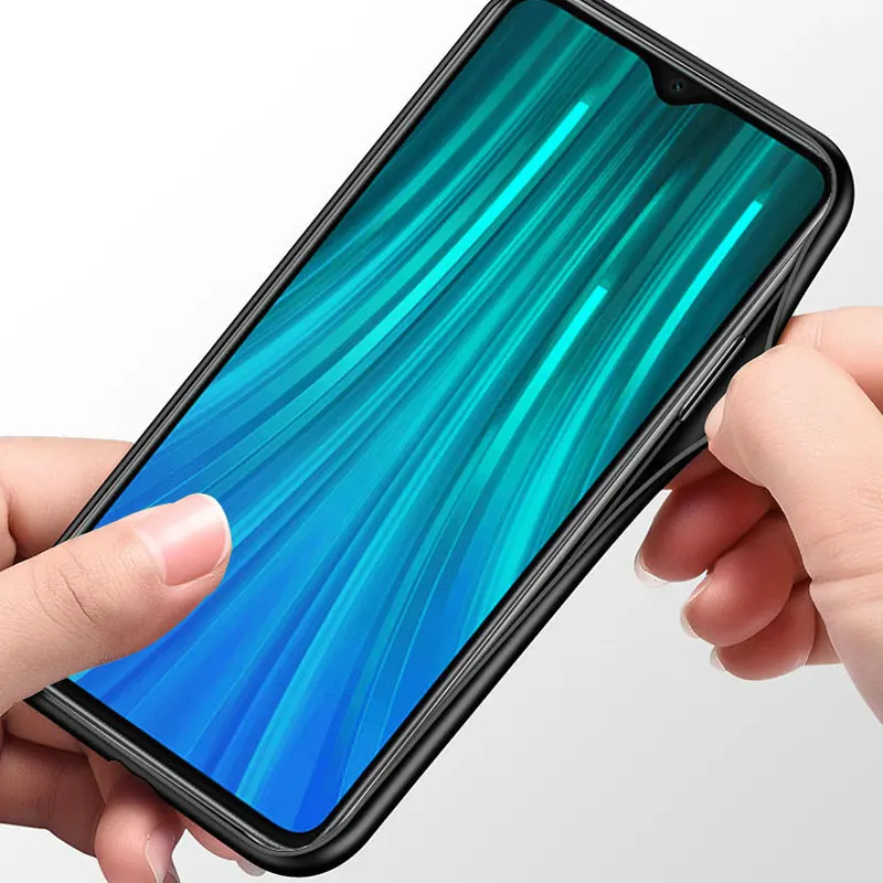 Кольцевой Магнитный чехол для xiaomi Redmi Note 9S из закаленного стекла 9 Pro max мягкая