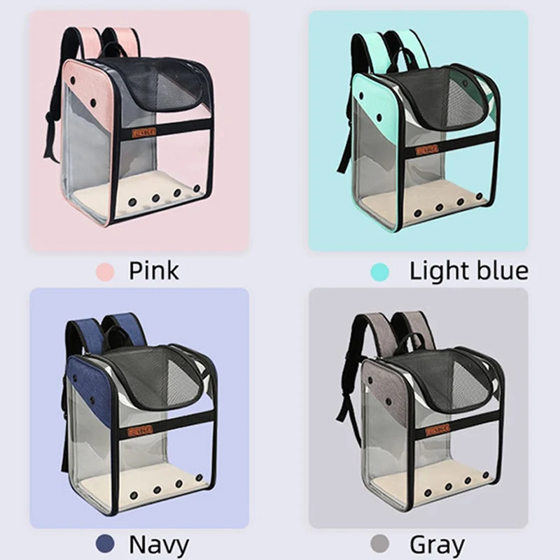 Прозрачный рюкзак для домашних животных Petshy переноска кошек с окном сумка