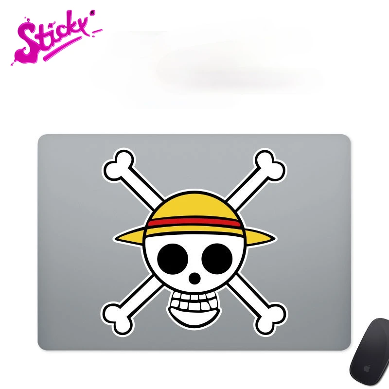 

STICKY One Piece Skull Sticker Waterproof PVC Anime Car Sticker Decal Decor for RV Auto Motocross Racing Laptop Helmet Trunk