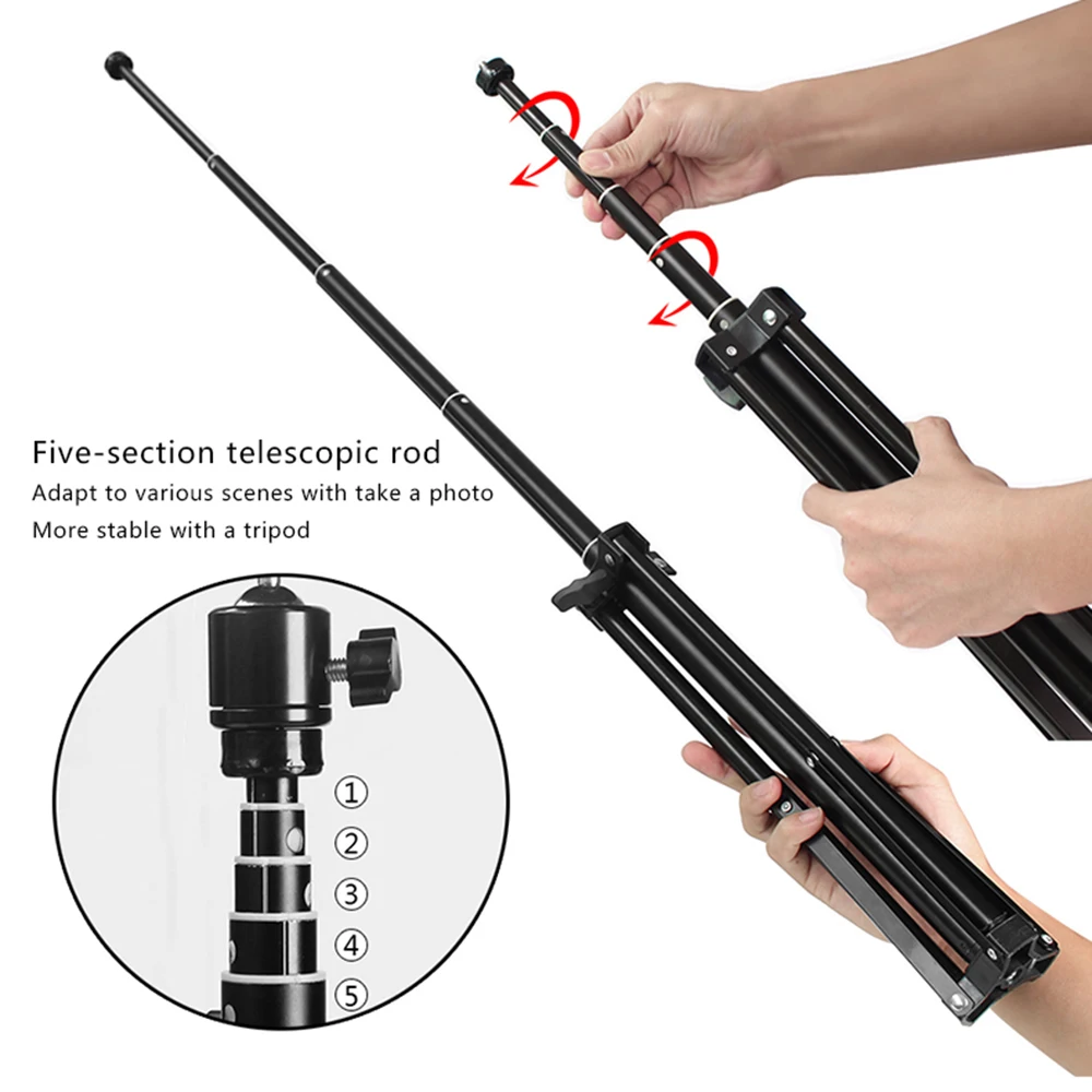 Розовый Светодиодный светильник 7 Вт светодиодная круглая лампа для селфи с