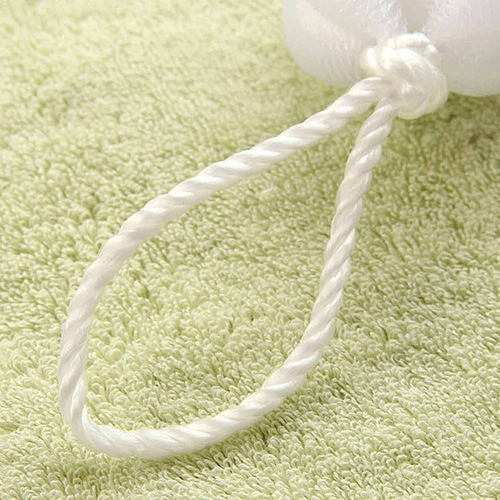 1 шт. щетка для душа из волокна и губки Отшелушивающий шар ванны скраб уход за