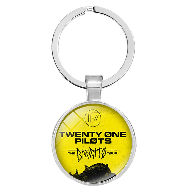 Брелок для ключей Twenty One Pilots Rock Music Band Series брелок музыкальных фанатов мужчин и