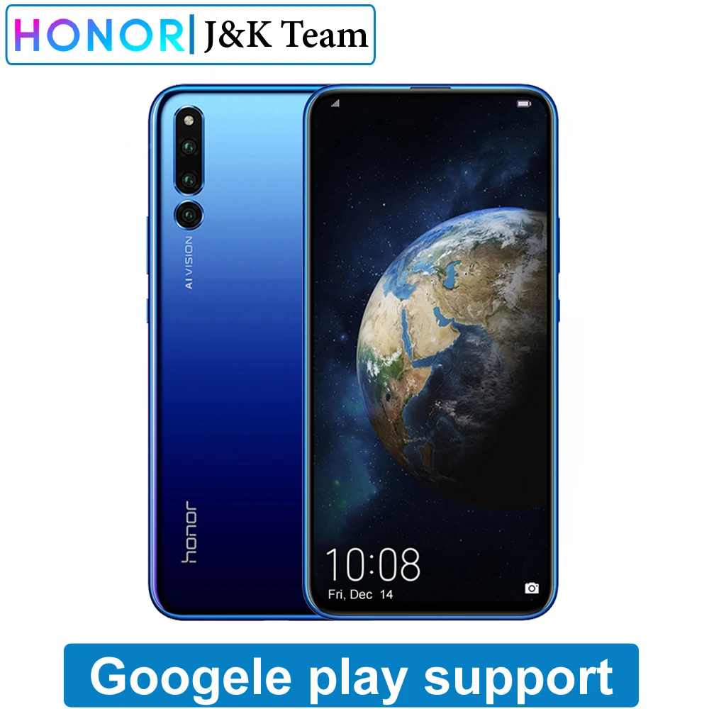 Honor Magic 2 мобильный телефон NFC на экране отпечаток пальца 40 Вт Быстрая зарядка 3D