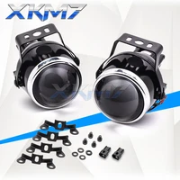 bi xenon fog lights tuning h11 h8 h9 hid spot lights bifocal projector lenses universal lens waterproof car lights accessories