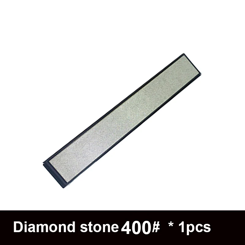 400 grit 2000#3000 зернистость с фиксированным углом точилка для ножей точильный камень Алмазный точильный камень для отточения камня - Цвет: 400 grit