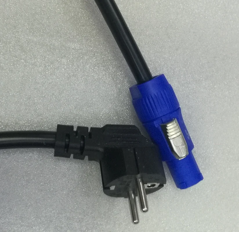 12 Калибр 25'ft Мощность Con к мужскому силовому кабелю для питания ed модуль