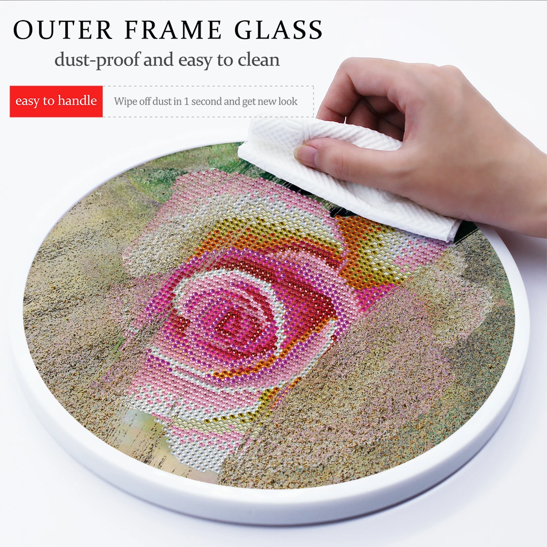 EverShine цветы особой формы алмазная живопись розовая роза своими руками 2 шт./компл.