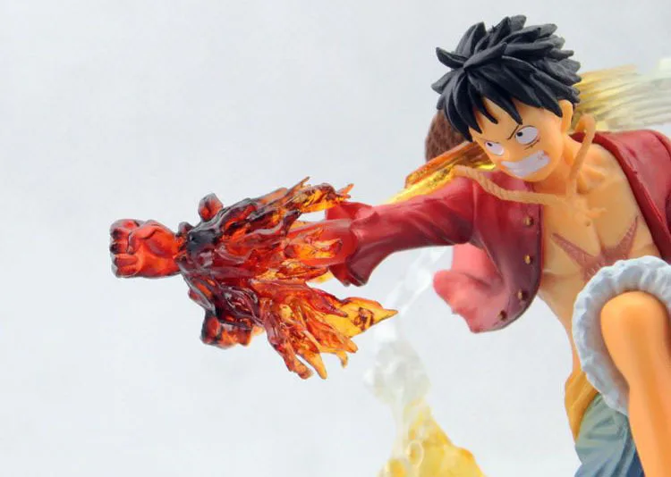 One Piece Monkey D Luffy Battle Ver. Фигурка героя в коробке милые игрушки куклы мультяшная