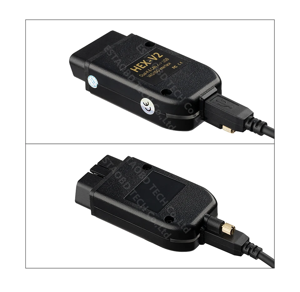 USB интерфейс VAG COM HEX V2 21 3 VAGCOM 20.12.0 CAN для VW AUDI Skoda Seat Unlimited VIN 1996 2021|Кабели и коннекторы