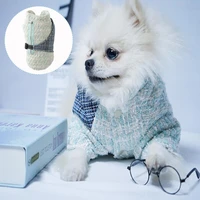 long lasting fashion dogs short sleeve tops clothing skin friendly dog costume button closure pet accessories