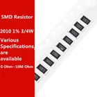 50 шт. 2010 5025 1% резистор 0R - 10M 0 10 100 220 470 Ом 0R 10R 100R 220R 470R 1K 2,2 K 4,7 K 10K 100K 1M 10M 3W SMD сопротивление