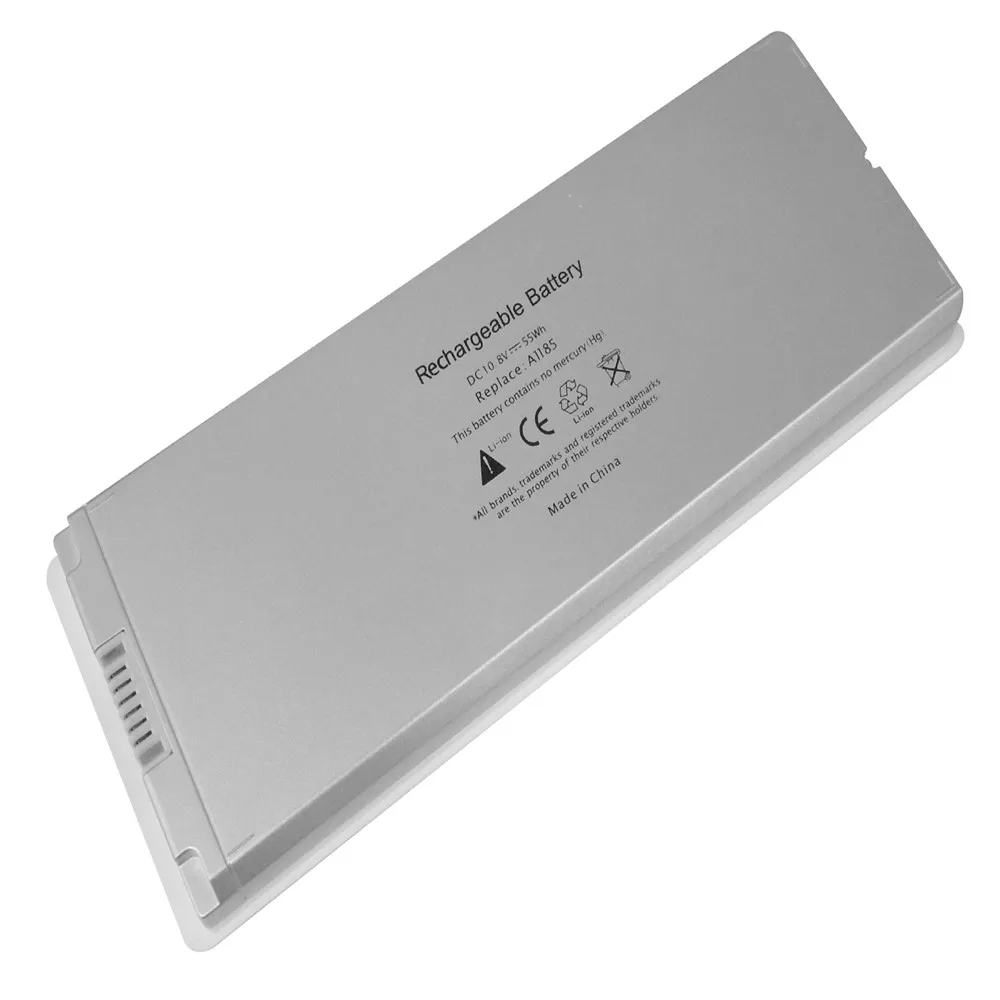 LMDTK New White Laptop Battery for Apple MacBook 13&quot A1185 A1181 MA561 MA561FE/A MA561G/A MA254 | Batteries