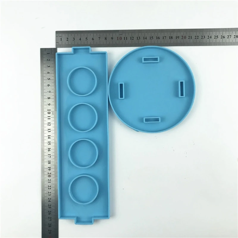 

1 Set Coffee Capsule Cup Display 3D Stand Rack Epoxy Resin Mold DIY Craft Coffee Capsule Holder Organiser Silicone Mould T84A