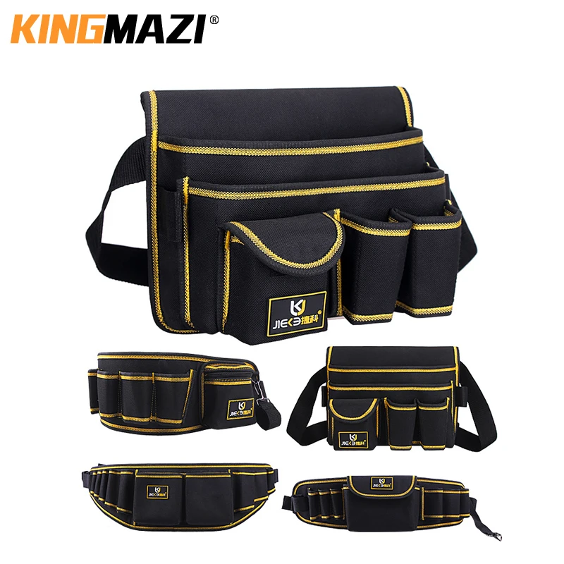 

Сумка для инструментов электрика, поясной кошелек для инструментов, универсальный держатель с карманами