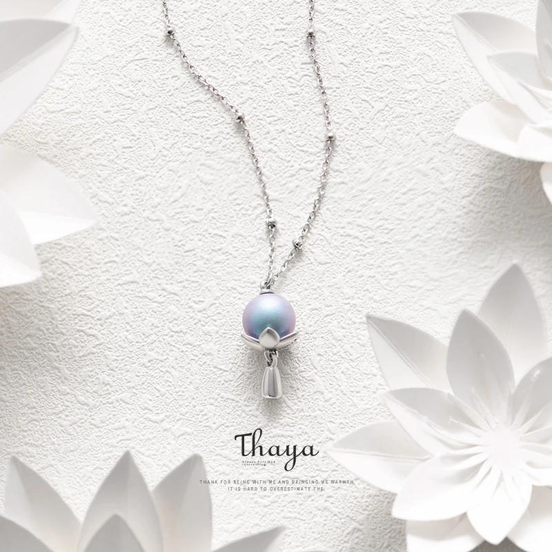 Thaya цветной браслет с жемчугом классический из стерлингового серебра 925 пробы