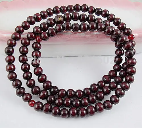 Тибетский буддизм 108 красное дерево резная Буна симала ожерелье | Украшения и