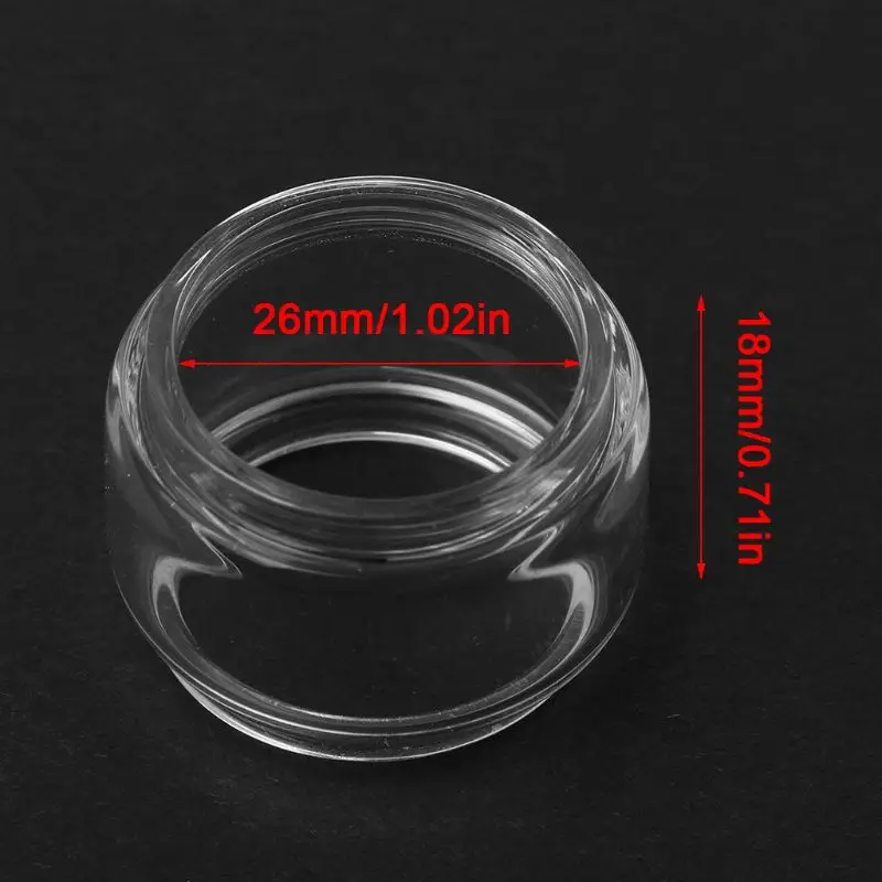 

Transparent Pyrex Glass Tube Glass Tank Replacement Electronic Cigarette Vape Accessories for Sky Solo Vaporizer Atomizer N0HC