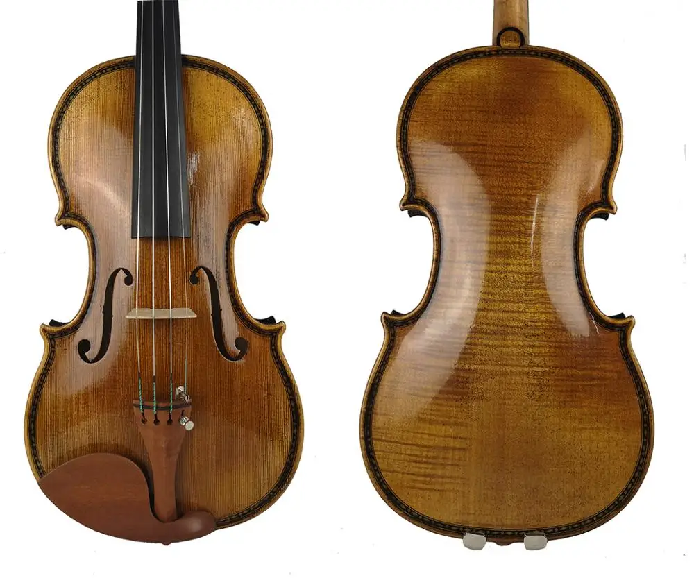 Бесплатная доставка чехол для скрипки Stradivarius 1715 100% ручной работы с масляным