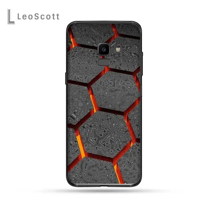 

Hexagonal lattice Phone Case For Samsung Galaxy J2 J4 J5 J6 J7 J8 2016 2017 2018 Prime Pro plus Neo duo