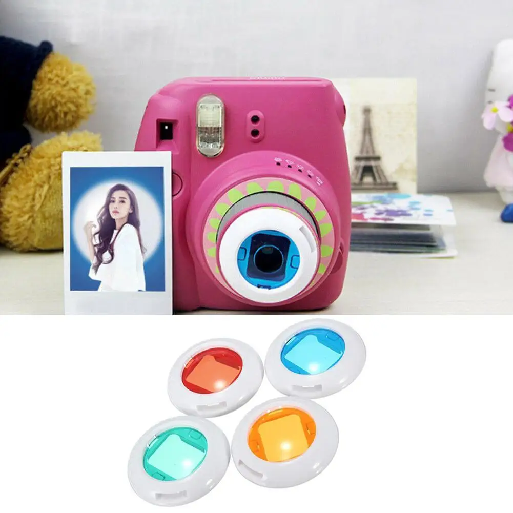 4/6 шт./компл. цветные Объективы для съемки крупным планом Fujifilm Instax Mini 7S 7 8 + 9