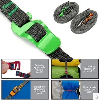 Быстрое решение 2/5 шт. прочный ремень для груза и багажа ремешок ресниц с крючком