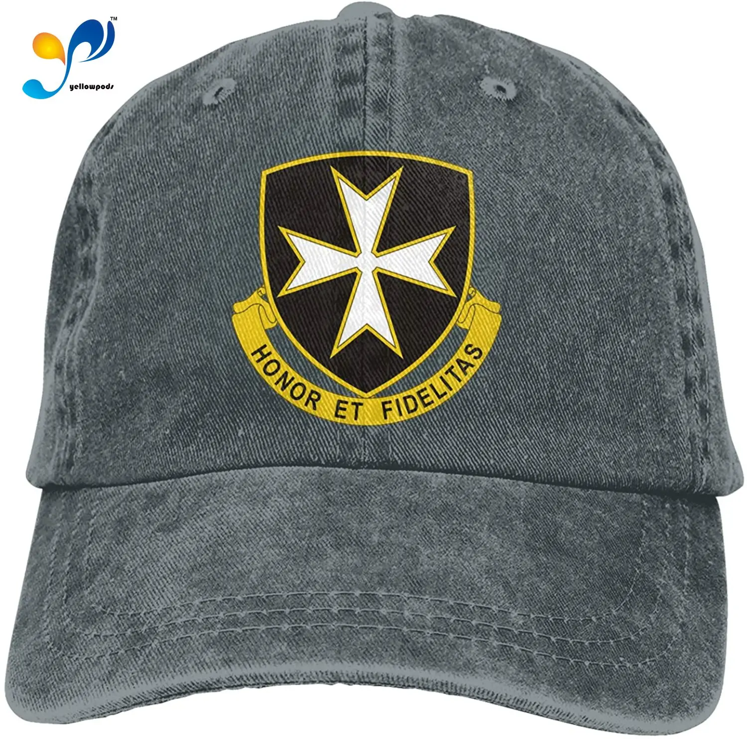 

65th Infantry Regiment Sandwich Cap Denim Hats Baseball Cap Adult Cowboy Hat